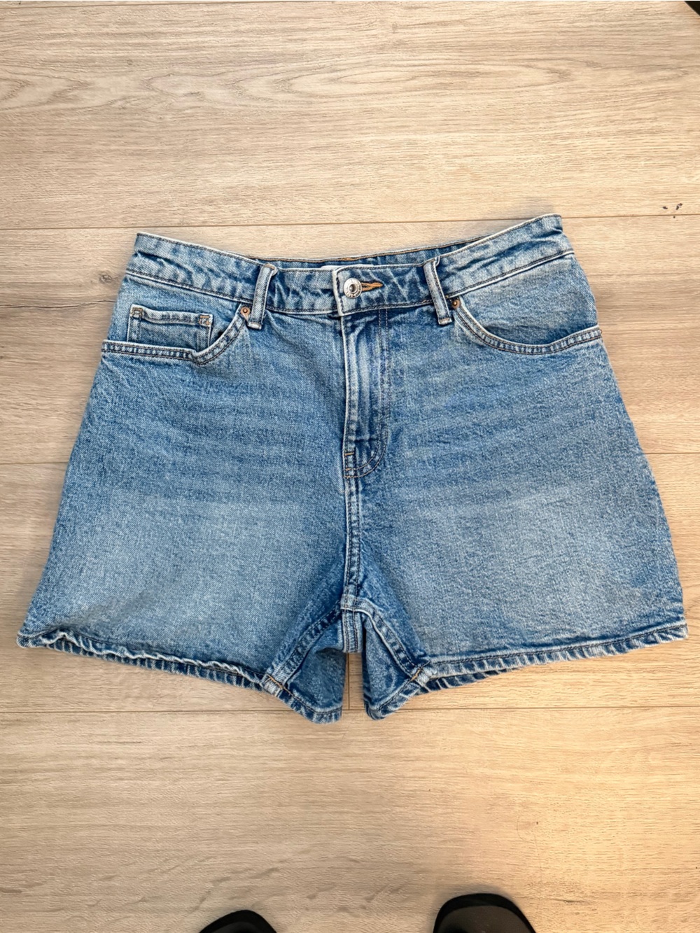 H&M Light Blue Denim Shorts